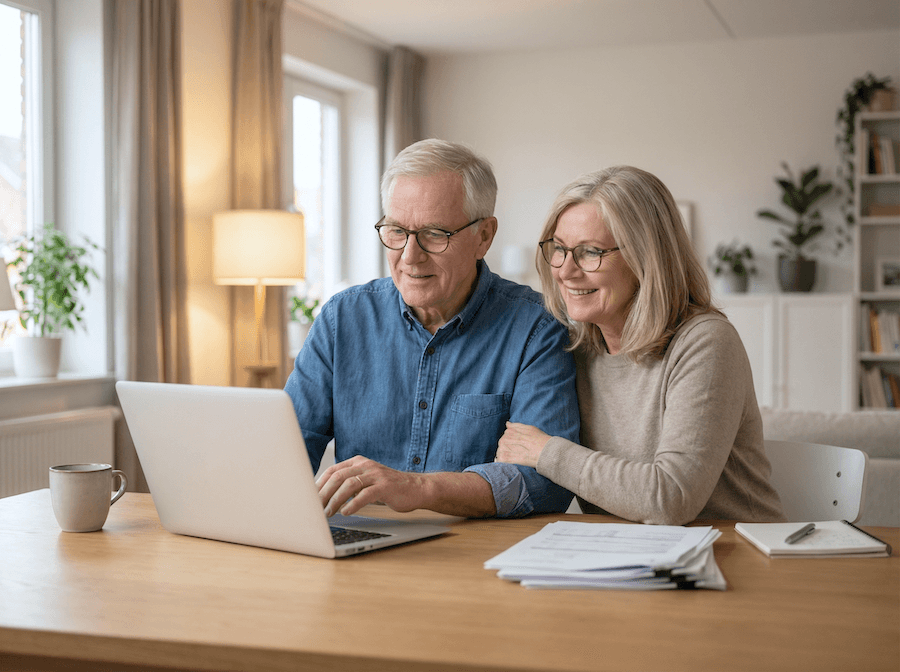 Retirement planning conversation